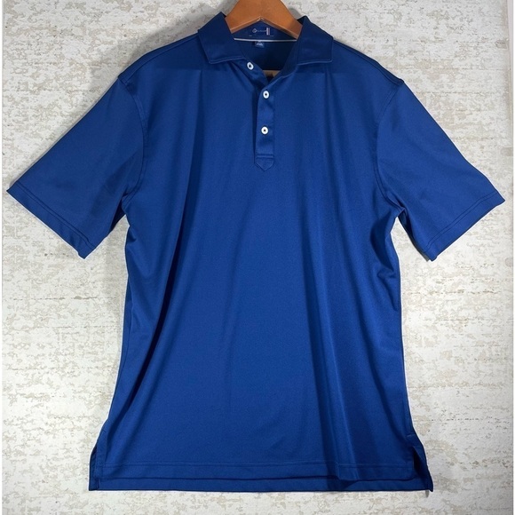 STITCH Golf Men's Blue Polo Shirt Size ML - Picture 1 of 6